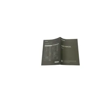 Custom User Guides Booklet Product Catalogs Full Color Pamphlet Instruction Book Printing Folded Flyer Leaflet User Manual