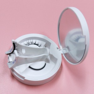 Kit de <span class=keywords><strong>faux</strong></span> <span class=keywords><strong>cils</strong></span> magnétiques faits main à bande complète, faciles à poser, souples, avec applicateur inclus, effet naturel, nécessitant un eye-liner quantique. - Product Image 2