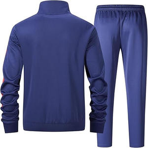 Service OEM Hommes Survêtement Tissu Léger Hommes Survêtement Top Tendance Slim Fit Hommes Survêtement téléchargé par Dress Sports - Product Image 3