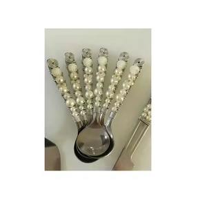 Luxury Handle Stainless Steel <b>coffee</b> spoons <b>Set</b> Spoon <b>Set</b> for Dining and Hotel Use - Product Image 1