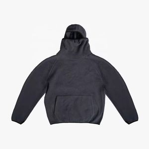 Balaclava personnalisée, style automne/hiver, nouveau style tendance, style anglais, imprimé brodé, sweat-shirt en tricot à manches longues avec poche - Product Image 5