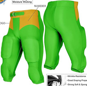 Uniformes de Fútbol Americano Juvenil Sublimados de Alta Calidad, Diseño Personalizado, Servicio OEM - Product Image 4