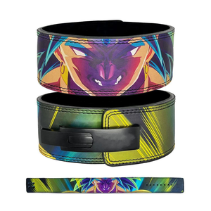 เข็มขัดยกน้ำหนักหนังวัวแท้แบบกำหนดเองสำหรับการเคลื่อนไหวในโรงยิม - Product Image 2