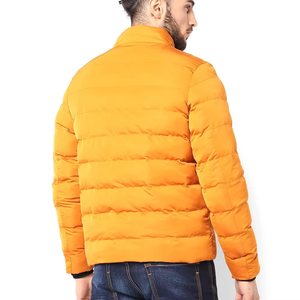 Meilleure mode Streetwear 2026 extérieur personnalisé avant Logo qualité doudoune hommes 100% Nylon capuche réglable hommes vestes - Product Image 5