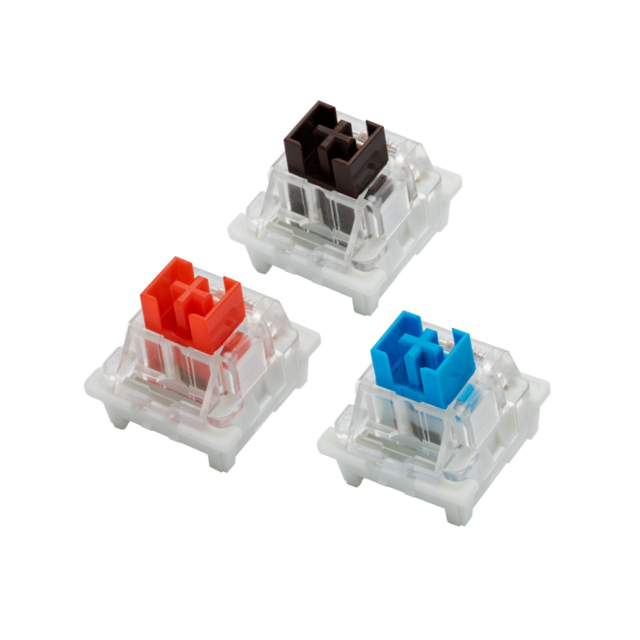 Wholesale OUTEMU Blue Red Brown Dustproof Tactile and Linear Switches  MX Custom DIY Mechanical Keyboard Key Switches