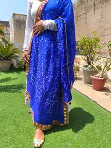 Dupatta de Seda Surtida de Rajastán para Niñas - Product Image 4