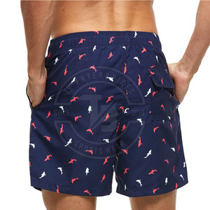 กางเกงว่ายน้ำผู้ชายแบบใหม่สั่งตัดได้ ผ้าฝ้าย 100% สีพื้น แห้งเร็ว ระบายอากาศดี ผลิตในปากีสถาน - Product Image 4