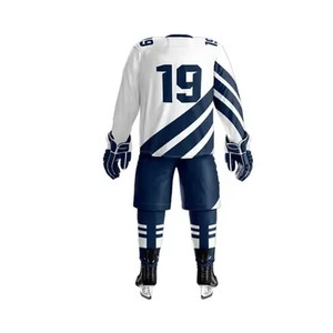 Uniforme de hockey sobre hielo al por mayor de Pakistán, camisas y pantalones cortos de manga larga cómodos hechos en poliéster a la venta - Product Image 3