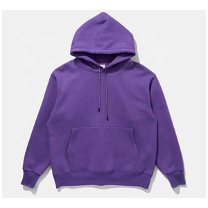 Pull à capuche en coton de haute qualité pour hommes Streetwear décontracté à capuche avec logo personnalisé haut à motif solide pour la saison d'automne - Product Image 1