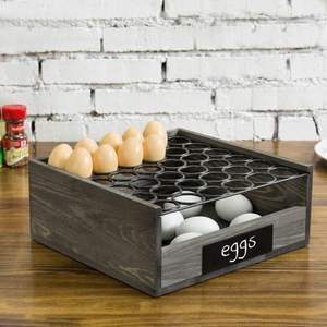 Non Slip Iron <b>Egg</b> Rack <b>Egg</b> Holder With Coated Feet And Smooth Finish For Secure And Safe <b>Egg</b> Holding - Product Image 2