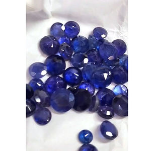 พลอยบลูแซฟไฟร์คุณภาพสูงจากกรุงเทพฯ 54 เม็ด ขนาด 7-11 มม. เจียระไนเหลี่ยม น้ำหนักรวม 178 กะรัต แบบแก้วเติมความร้อนจากธรรมชาติ ราคา 97 ดอลลาร์สหรัฐฯ สำหรับทั้งหมด - Product Image 3