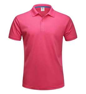 Camisa de manga corta personalizada para hombre, polo deportivo en blanco rojo de secado rápido con estilo formal y patrón impreso - Product Image 3