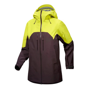 Veste de ski d'hiver pour femme avec ajustement personnalisé Conception OEM Matériau respirant Impression de logo et marque de distributeur - Product Image 1