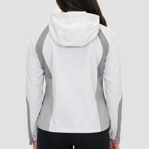 Chaqueta cortavientos impermeable al aire libre personalizable de talla grande para mujer Servicios de fabricación OEM transpirables - Product Image 5