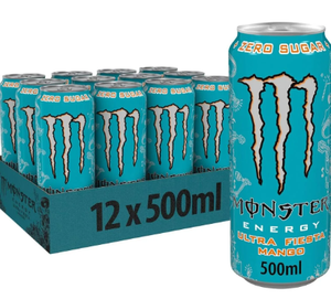 Bebida Energética Monster Ultra Blue Sin Azúcar al por Mayor, Latas de 500ml (12 unidades), 24 Cajas por Paleta para un Almacenamiento y Logística Eficientes - Product Image 5