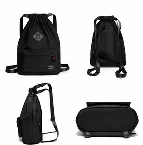 Mochila de baloncesto personalizada Unisex, moda impermeable, deportes, uso informal, cierre de cremallera abierta grande, hecho Oxford suave al aire libre - Product Image 4