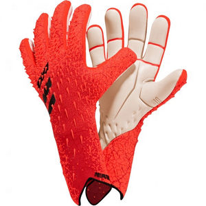 Gants de gardien de but en cuir respirant et compétitifs avec une construction durable pour les clubs de football, les académies, l'entraînement en équipe et l'utilisation en salle de sport - Product Image 2