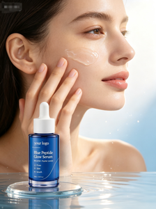 Sérum Éclat Peptidique Bleu Complexe Peptidique au Bakuchiol Anti-Âge Raffermissant Hydratant Essence Visage 30ml OEM ODM - Product Image 5