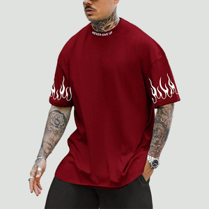 Camisetas de Hombre de Lujo de Alta Calidad, Lisas, de Algodón 100%, Estilo Vintage, Hombros Caídos, Corte Cuadrado, Personalizables - Product Image 6