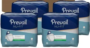 Prevails NU-Fit ผ้าอ้อมผู้ใหญ่ Pampers ผ้าอ้อมซับปัสสาวะกางเกงสูงสุดที่มีปีก