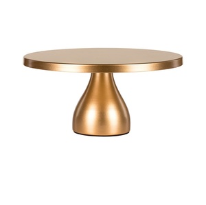 Exhibidor de Metal Decorativo para Mesa de Postres, Estilo Europeo, Acabado Brillante, Soporte de Metal de 3 Niveles para Pasteles, Fabricado en India - Product Image 4