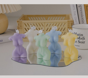 เทียนหอมรูปทรงร่างกายของผู้หญิงเป็นมิตรกับสิ่งแวดล้อมงานตามสั่งเทียนหอมอโรมาของตกแต่งบ้านของขวัญวันเกิดวันคริสต์มาสวันขอบคุณพระเจ้า - Product Image 2