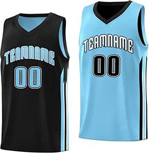 Camisetas de baloncesto atléticas para hombre, UNIFORMES DE EQUIPO de sublimación de malla Reversible personalizada - Product Image 4
