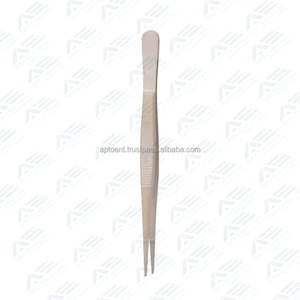 Pinzas de Disección Rectas de 5 Pulgadas, Acero Inoxidable, Mordazas Rectas con Patrón Serrado y Mango Cómodo, Profesional Médico - Product Image 2