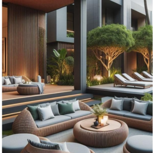 ชุดโซฟาแบบแบ่งส่วนกรอบทำจากไม้เนื้อแข็ง OEM ที่ทันสมัยสำหรับห้องนั่งเล่นที่บ้านที่นั่งแบบถอดได้เบาะหลังโฟมสำหรับตกแต่งบ้าน - Product Image 6