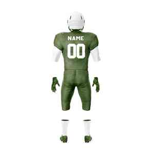 Uniforme de Fútbol Americano Versátil, Servicio OEM, Ofrece Paneles de Malla Transpirable, Ajuste Ajustable y Diseños de Equipos Personalizados - Product Image 3