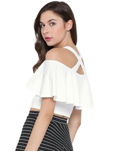 Custom Lady Streetwear Y2K Sexy Club Crop Top Tshrt T Shirt Digital Printing 100% Cotton Blank Cropped Baby Tee <b>for</b> <b>Women</b> - Product Image 3