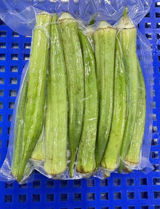 Venta al por mayor IQF Okra congelada fresca cortada y en rodajas Okra Precio directo de fábrica - Product Image 5