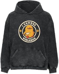 Sudadera con Capucha de Algodón 100% de 500 g/m², Lavada, Estilo Vintage, con Logotipo Personalizado, para Hombre, Estampado Puff, Talla Grande, Lavado Ácido - Product Image 2