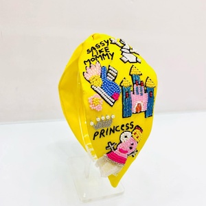 Handmade Beaded <b>Headband</b> With Elegant Colorful Beads For Women Girls Stylish Hair Accessories Fashionable Lightweight From India - Product Image 3