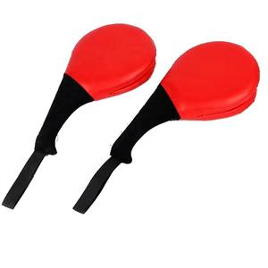 Professional Taekwondo Rackets Pu <b>Leather</b> <b>Punch</b> Paddles Coaching Hand - Product Image 4