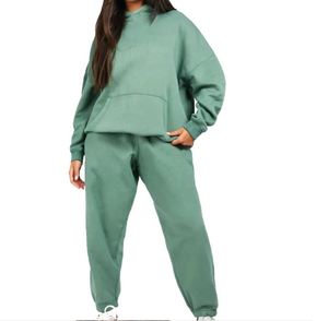 Chándal Deportivo para Mujer, Corte Regular, Color Sólido, Informal, 100% Poliéster, Forro Polar, Transpirable, Impermeable, Ecológico, de Secado Rápido - Product Image 1