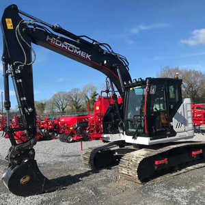 Vente flash : Mini-excavatrice sur chenilles Hidromek HMK140W d'occasion, moteur Isuzu, pompe hydraulique KYB, moteur, couple élevé, garantie 5 ans - Product Image 1