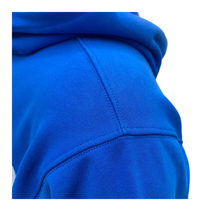 Calidad personalizada 7 flare 3D Puff Print conjuntos de Jogger de pila personalizables conjunto de dobladillo crudo conjunto de pantalones de chándal acampanados Web y conjunto de Sudadera con capucha para hombres - Product Image 4