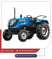 Traktor Mini Multifungsi Rusia Berkualitas Terbaik 4WD Mesin Diesel 60HP Bekas Traktor Pertanian Pompa Gearbox Gear Drive