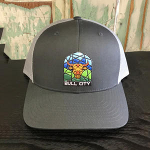Gorra Trucker de Mezclilla OEM de Perfil Medio con 6 Paneles y Logotipo Personalizado, Estilo Vintage Clásico Urbano para Adultos - Product Image 4