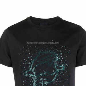 2025 últimas camisas de diamantes de imitación camisetas de mujer de alta calidad nuevas camisas de piedra del Rin - Product Image 3