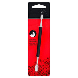 Outil de préparation des ongles, pousse-cuticules et nettoyeur en acier inoxydable, double usage, réutilisable, équipement de manucure - Product Image 3