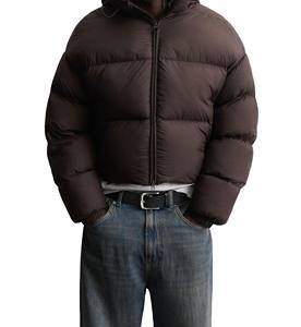 Chaqueta Cortavientos Ligera Unisex con Capucha y Cremallera, Abrigo Impermeable y Transpirable Ecológico para Exteriores - Product Image 5