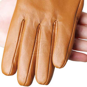 Gants d'hiver en cuir super chauds pour hommes de haute qualité Gants à usage décontracté Design personnalisé à la mode Offre Spéciale - Product Image 4