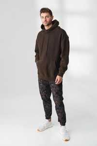 Sudadera con capucha de gran tamaño para hombre con logotipo personalizado impreso sólido malva polar 100% algodón mangas completas y chaqueta de invierno con capucha - Product Image 4