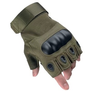 Outdoor Mountain Tactical <b>Gloves</b> Protection Motorcycle Racing <b>Gloves</b> Tactical Finger Half Finger Accept Motorbike <b>Gloves</b> - Product Image 5