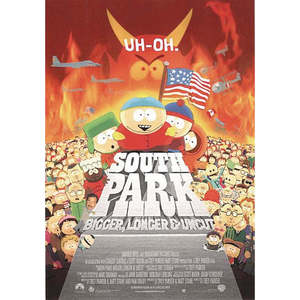 โปสการ์ดสไตล์โมเดิร์นลาย South Park สำหรับตกแต่งผนัง - Product Image 1