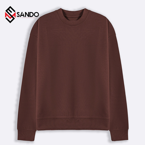 เสื้อสเวตเตอร์แบบสวมศีรษะของผู้ชายเสื้อสเวตเตอร์แบบสวมหัวผ้าคอตตอนน้ำหนักเบามีฮู้ดสำหรับ3D พิมพ์ลายพัฟขนาดใหญ่เหมาะกับชายและหญิง - Product Image 3