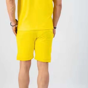 Ensemble t-shirt et short surdimensionné 100% coton biologique de haute qualité pour hommes - Product Image 5