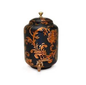 Meilleur Prix Pot D'eau En Cuivre 5ltr Avec Un Design Unique Haute Brillance Polonais Stratifié De L'Inde pour La Décoration Intérieure - Product Image 4